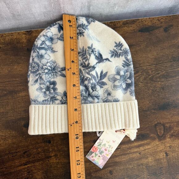 Johnny Was Beanie Hat Wool Cashmere One Size Biya JWLA 3J Workshop Anahi Printed - Picture 7 of 13